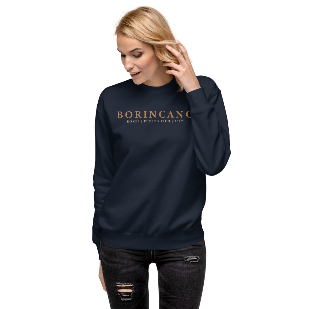 unisex-fleece-pullover-navy-blazer-front-6165e825a10af